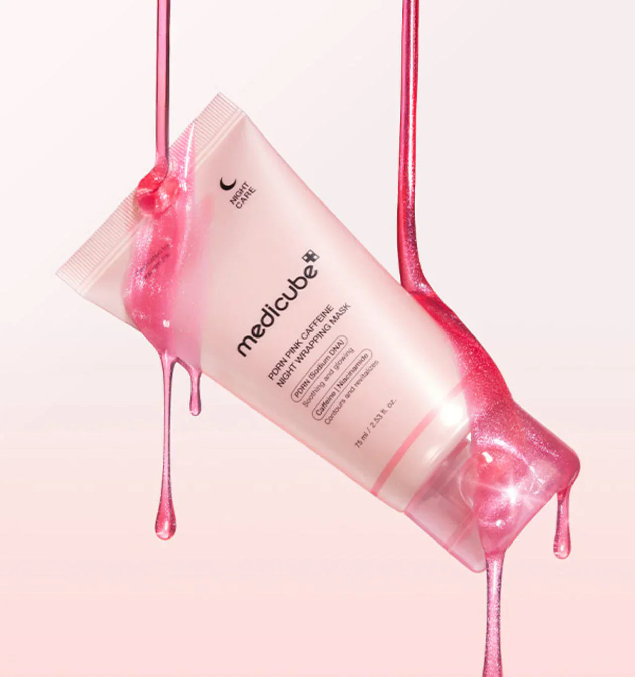 Medicube PDRN Pink Caffeine Night Wrapping Mask 75ml