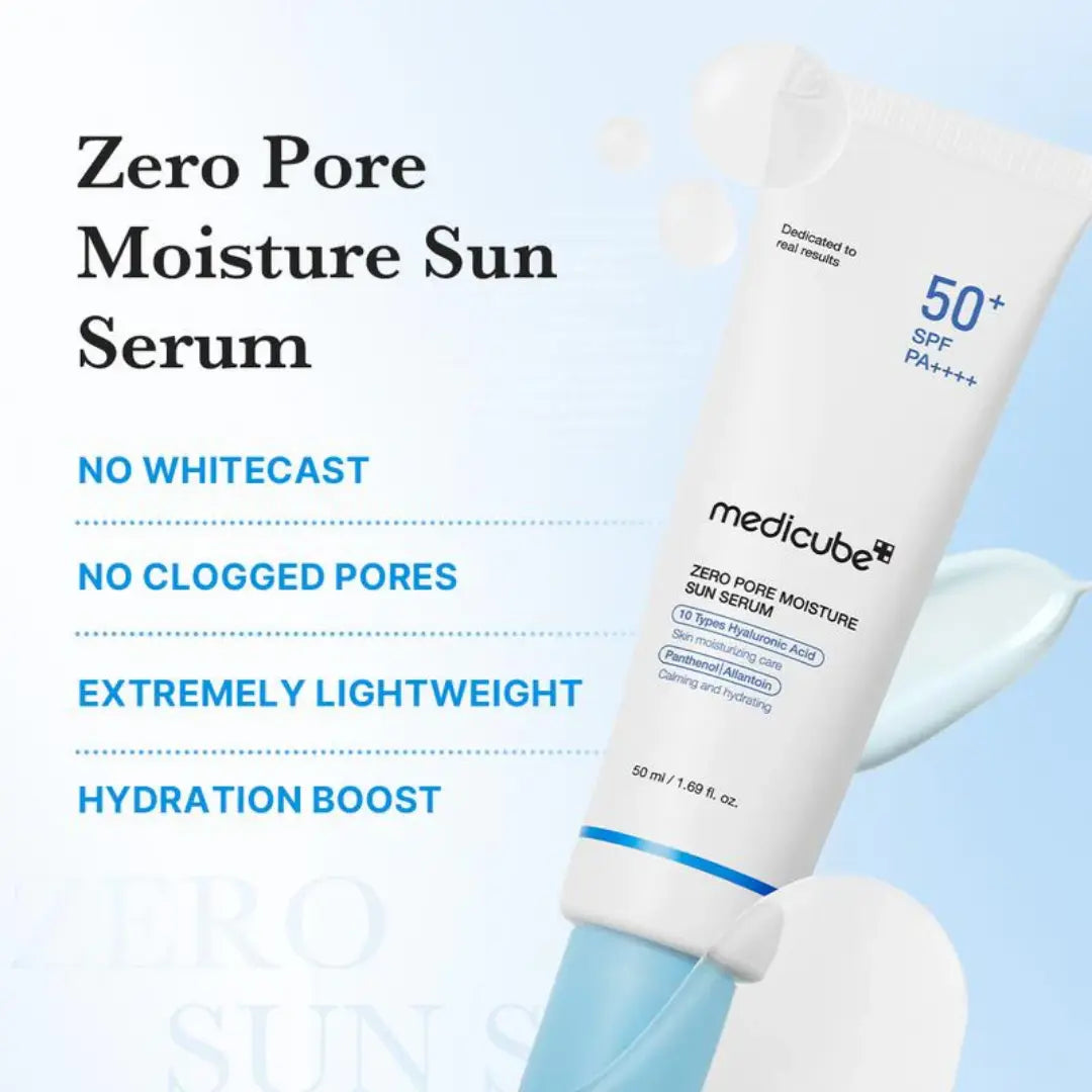 Medicube Zero Pore Hydrating Sun Serum 50ml