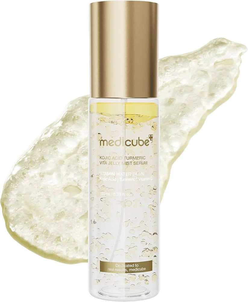 Medicube Kojic Acid Turmeric Vitamin Gold Jelly Mist Serum 100ml