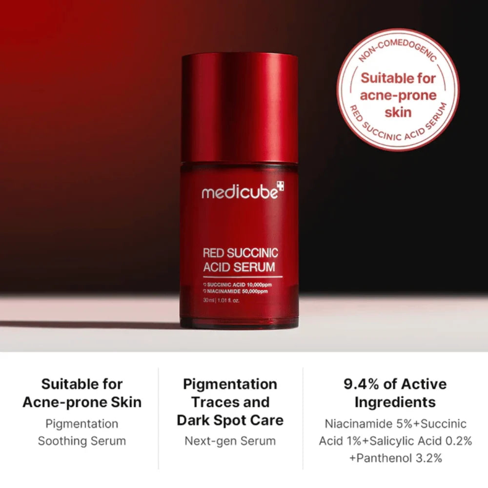 Medicube Red Succinic Acid Clarifying Serum 30ml