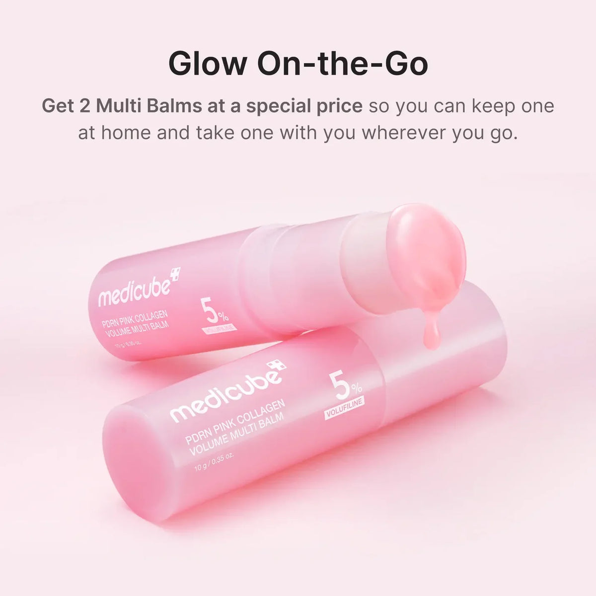 Medicube PDRN Pink Collagen Volume Multi Balm 10g