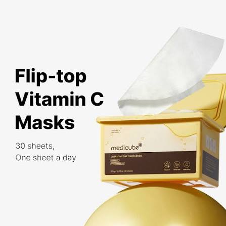 Medicube Deep Vita C Daily Quick Masks