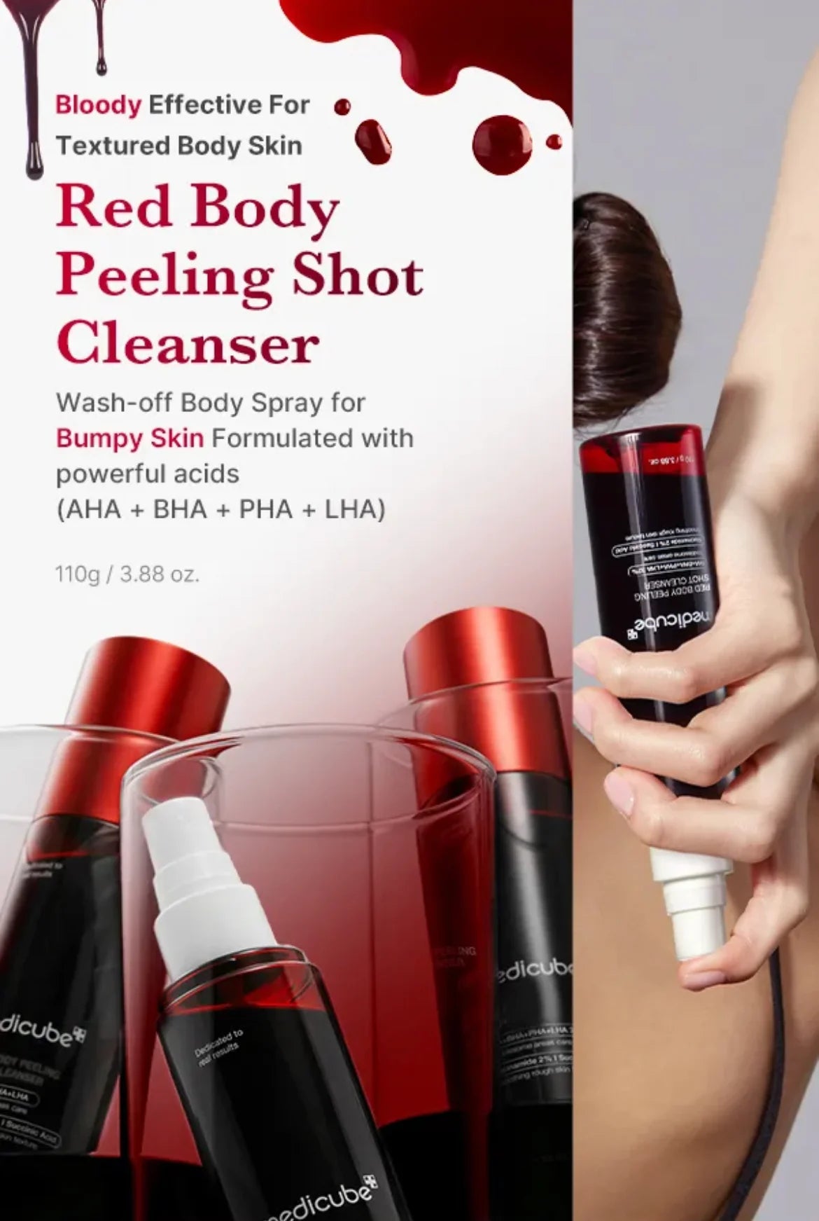 Medicube Red Body Peeling Shot