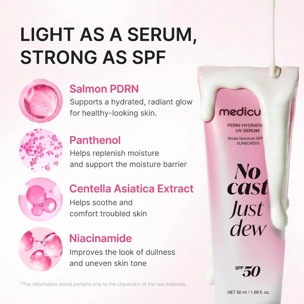 Medicube PDRN Hydrating UV Serum 50ml